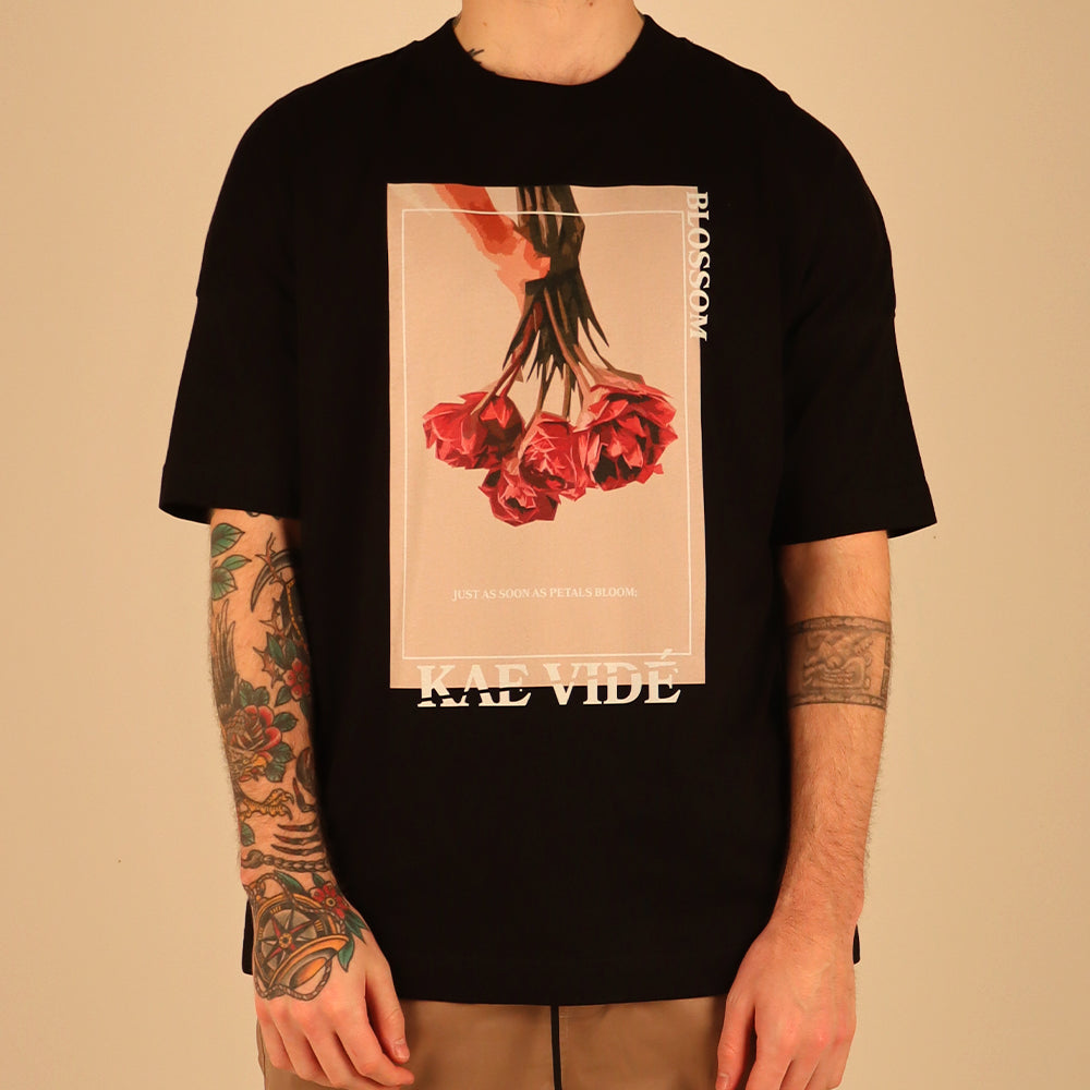 Blossom Black T-Shirt