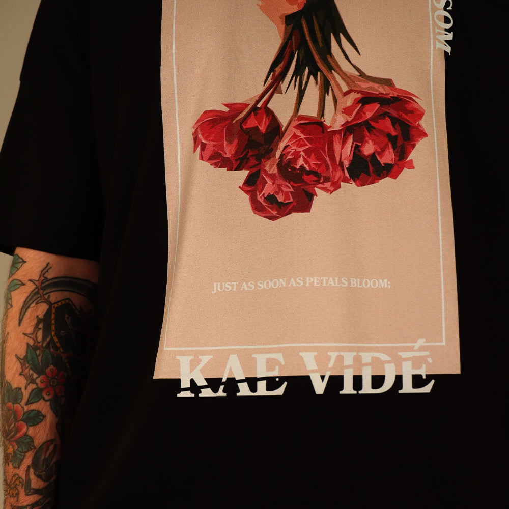 Blossom Black T-Shirt