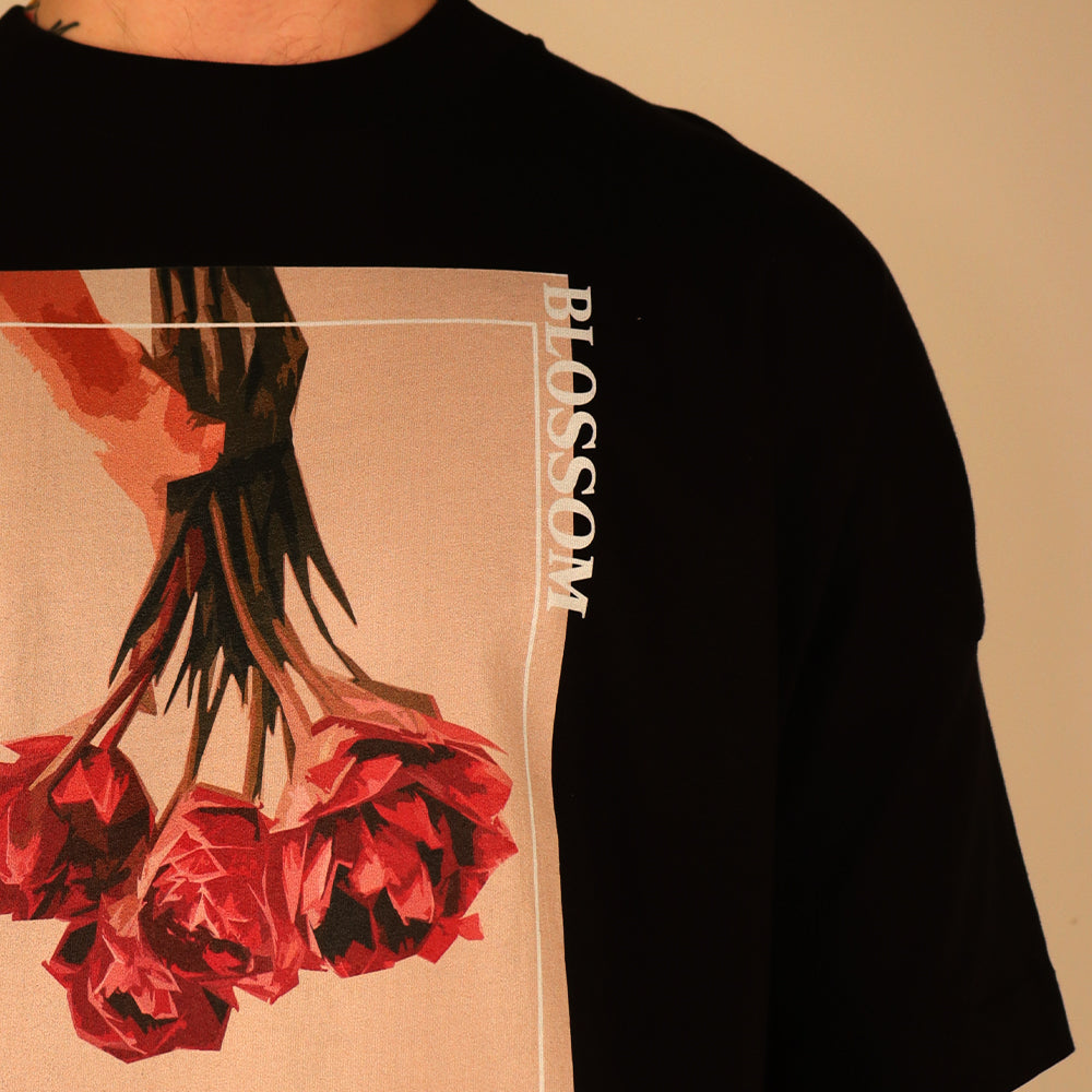 Blossom Black T-Shirt